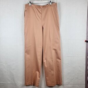 Alfred Dunner Womens Size 14 Apricot Classic Fit Comfort Waist Pants New Size 14